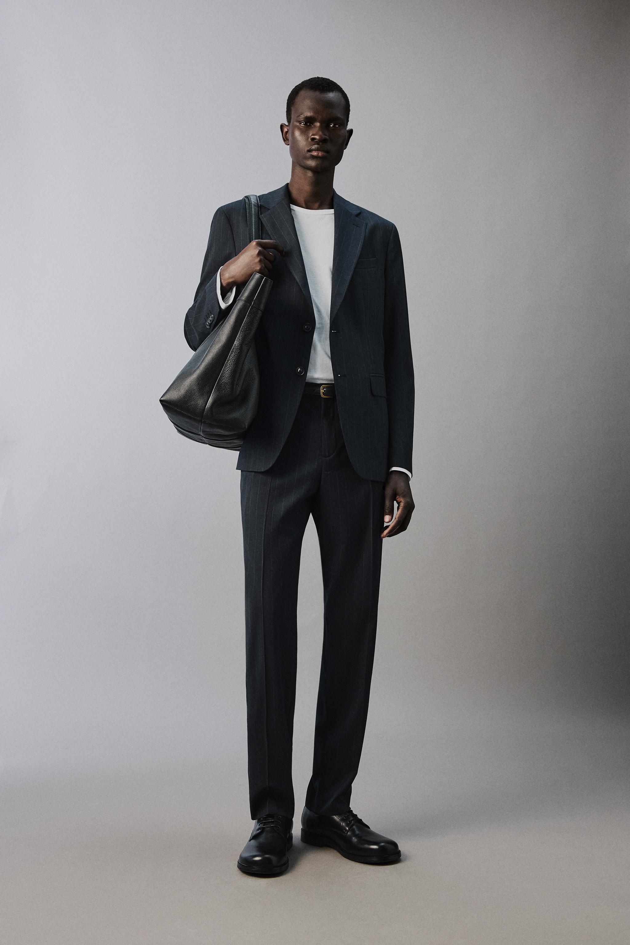 BLAZER COSTUME RAYURES